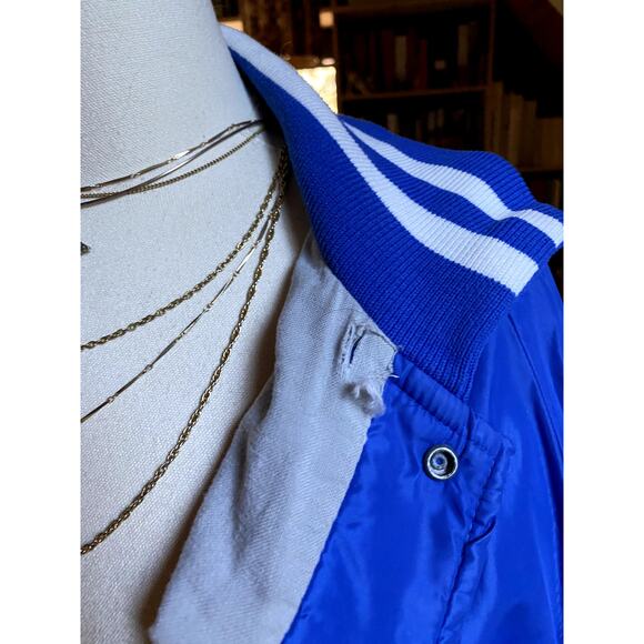 Vintage Bomber Jacket Blue - Picture 10 of 14